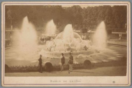 Latona Pond in the Gardens of Versailles