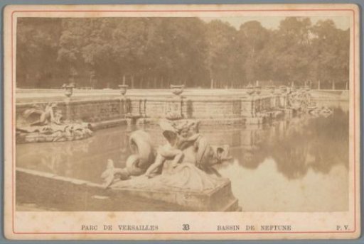 Neptune Basin in the Park of Versailles
