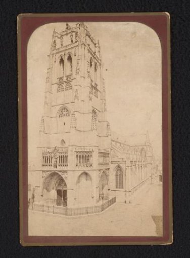 Exterior of a Gothic church