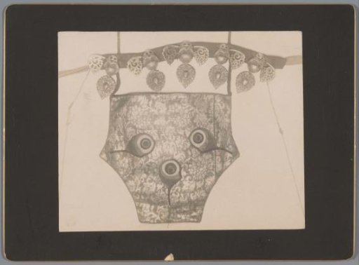 Tibetan headdress and neck ornament