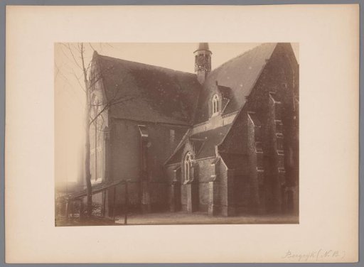 Northwest side of St. Peter's Chain Church or Hof Church in Bergeijk