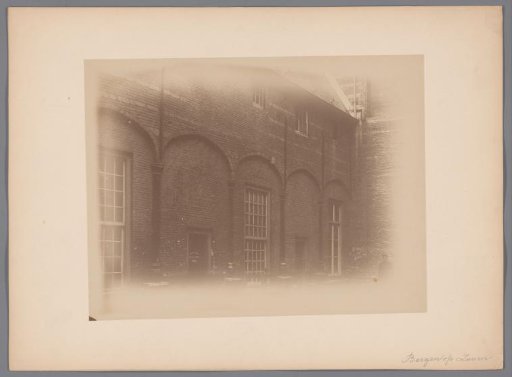 Facade facing the courtyard of the Markiezenhof in Bergen op Zoom