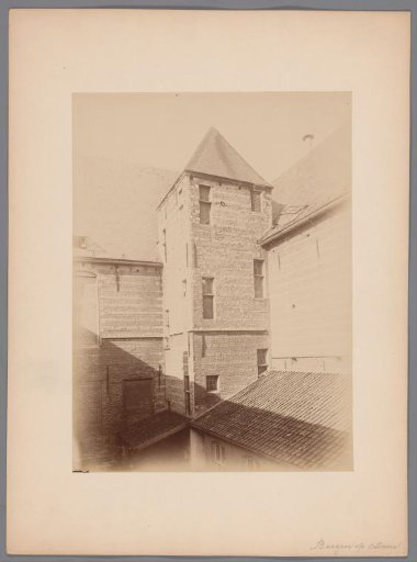 Tower in the courtyard of the Markiezenhof in Bergen op Zoom