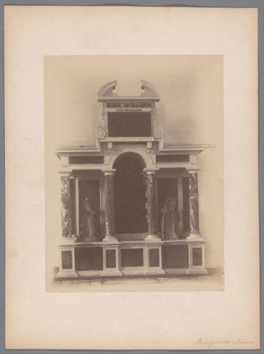 Monument in the Saint Gertrude Church in Bergen op Zoom