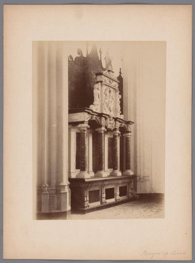 Monument to Louis de la Kethulle in the Saint Gertrude Church in Bergen op Zoom