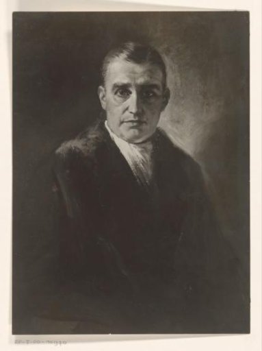 Photographic Reproduction of a Painting Depicting a Portrait of Henri van Wermeskerken