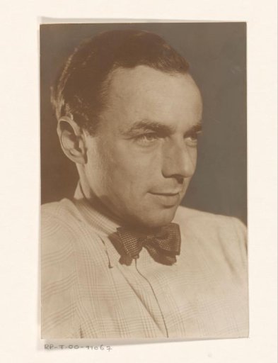 Portrait of Erich Kästner