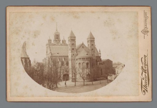 View of the Basilica of Saint Servatius in Maastricht