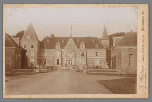 View of Twickel Castle at Delden