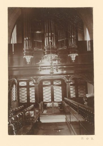 Interior of the Saint Lambertus Church at Buren