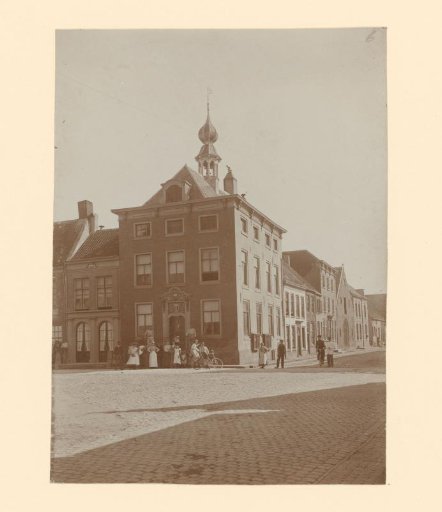 View of the Town Hall at Buren
