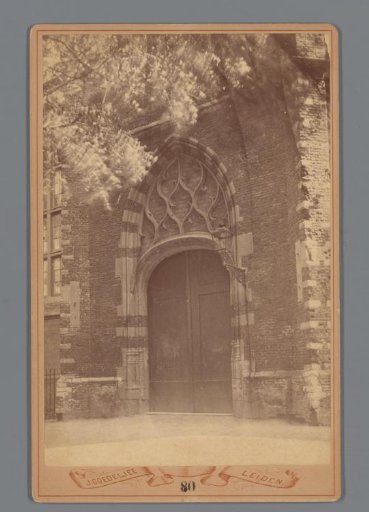 Portal of the Pieterskerk in Leiden
