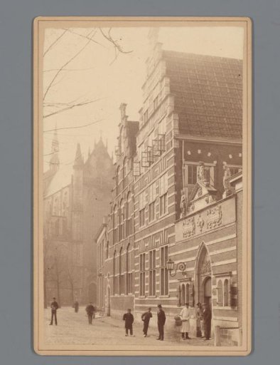 View of the orphanage in Leiden