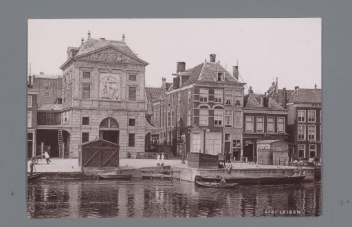 View of the Waag in Leiden