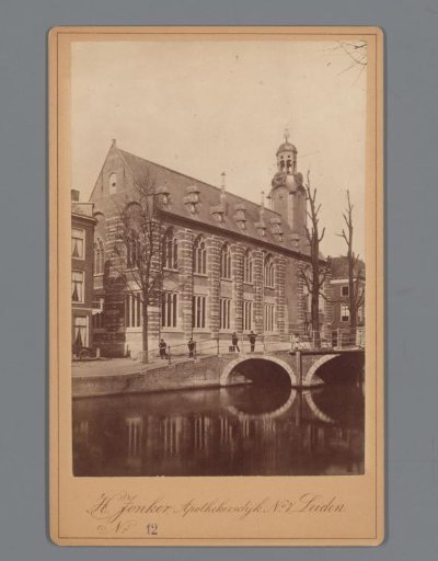 View of the Academy Building of the University of Leiden