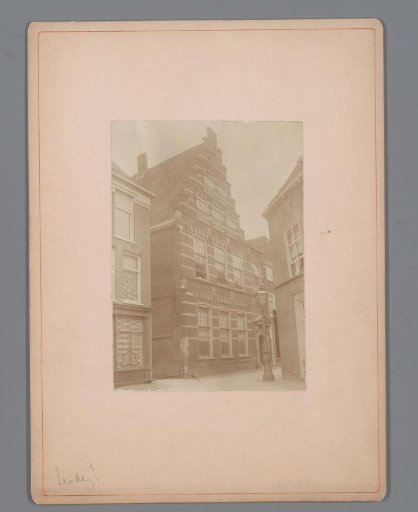 View of the Latin School in Leiden