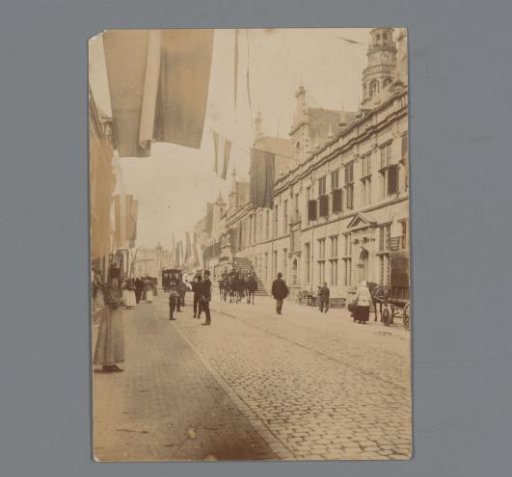 View of the Breestraat in Leiden