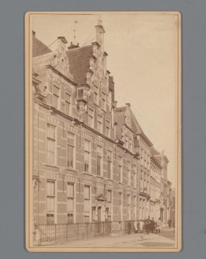 View of the Rijnlandshuis in Leiden