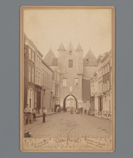 City side of the Prison Gate in Bergen op Zoom