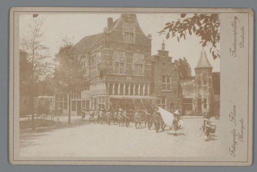 View of a parade in Dordrecht