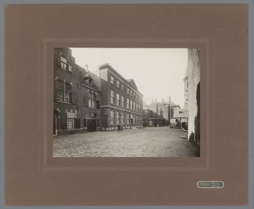 View of the Binnenhof in The Hague