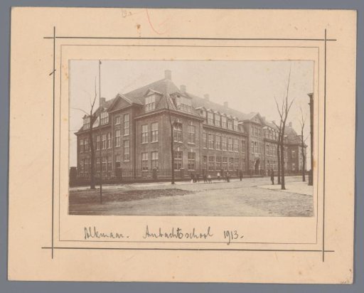 View of the Trade School in Alkmaar