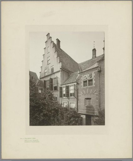 Rear of the Rijnlandshuis in Leiden