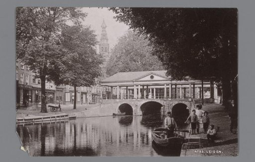 View of the Koornbrug in Leiden