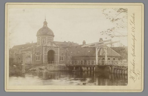 View of the Morspoort in Leiden