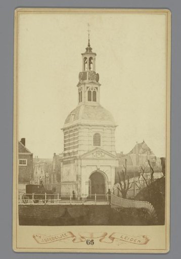 View of the Witte Poort in Leiden
