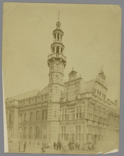 View of the Old Town Hall of The Hague