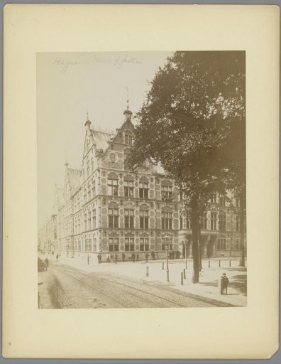 View of the Former Building of the Ministry of Justice in The Hague