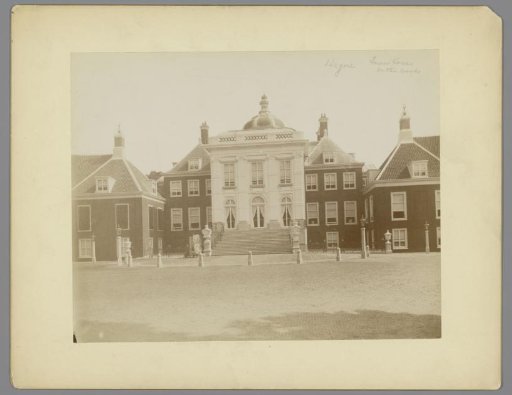 View of the Palace Huis ten Bosch in The Hague