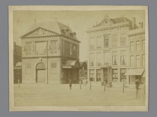View of the Waag in Gouda
