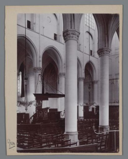 Interior of the Great or St. Mary Magdalene Church in Goes
