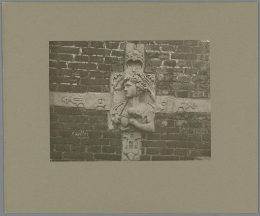 Relief of Schelluinderberg Castle in Schelluinen