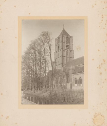 View of the Great or St. Martin's Church at Tiel