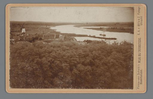 View of the Lower Rhine at Wijk bij Duurstede