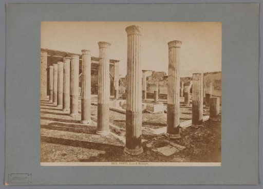 Remains of the House of Meleager at Pompeii