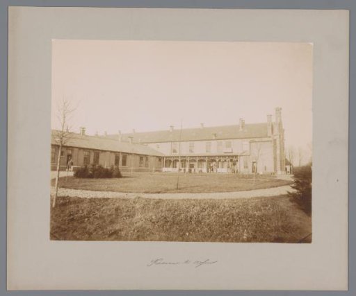 View of the Johan Willem Friso Barracks in Assen
