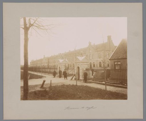 View of the north side of the Johan Willem Friso Barracks in Assen