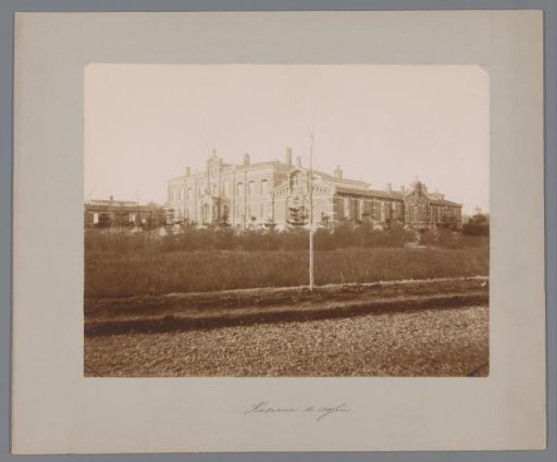 View of the Johan Willem Friso Barracks in Assen