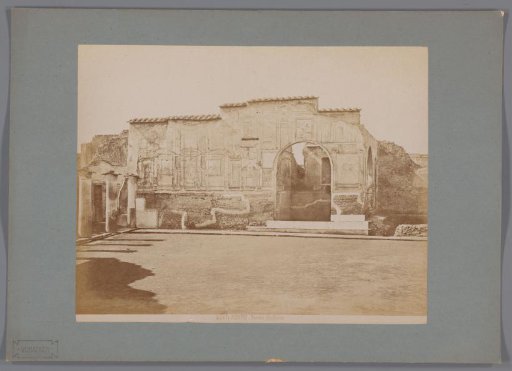 Remains of the Stabian Baths at Pompeii