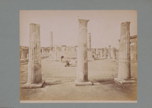 Remains of the Temple of Venus at Pompeii