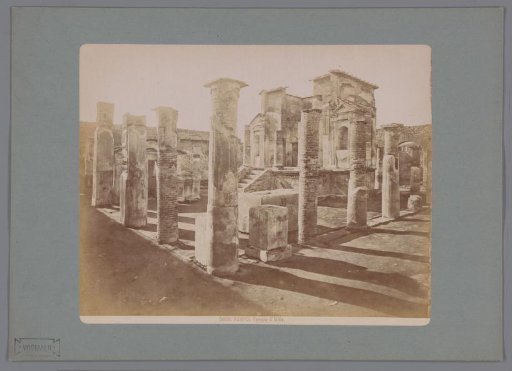 Remains of the Temple of Isis at Pompeii