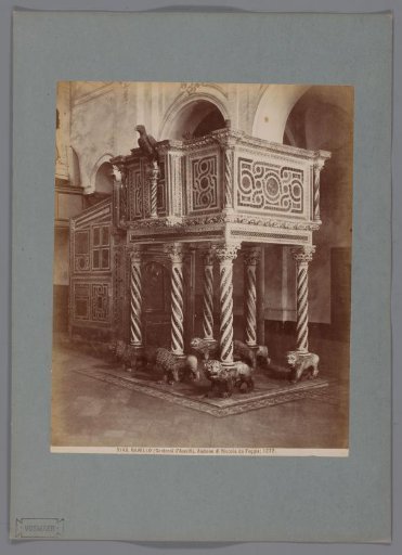 Pulpit in the cathedral of Ravello