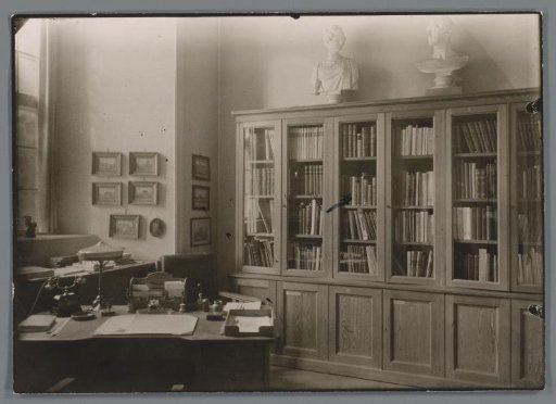 Study of a professor in the Gustavianum, Uppsala