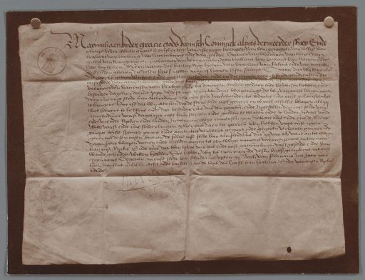 Photographic reproduction of handwritten document