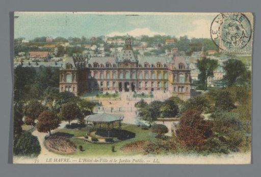 View of the Town Hall of Le Havre
