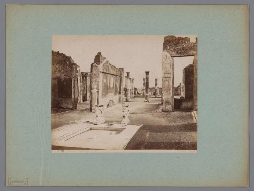 Remains of the house of Cornelio Rufo in Pompeii